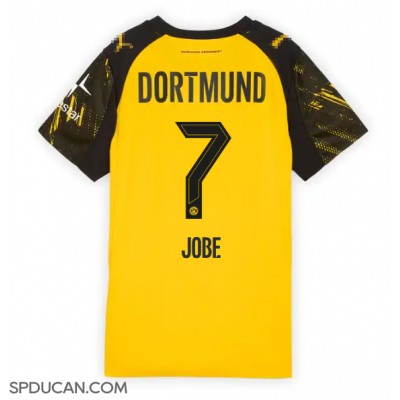 Zenski Nogometni Dres Borussia Dortmund Jobe Bellingham #7 Domaci 2025-26 Kratak Rukav Zenski Nogometni Dres Borussia Dortmund Jobe Bellingham #7 Domaci 2025-26 Kratak Rukav
